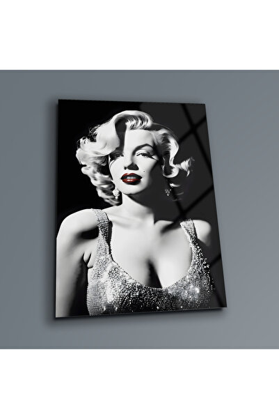 BV DEKOR Γυάλινη ζωγραφική σε γυαλί Marilyn Monroe - Επαγγελματική εκτύπωση υ...