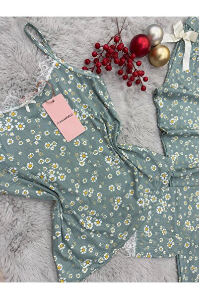 pijamaworld ΣΕΤ ΠΙΤΖΑΜΕΣ ΜΕ ΜΑΛΑΚΗ ΥΦΗ ΚΑΛΟΚΑΙΡΙΝΟ ΣΤΡΑΠΕΣ ΕΞΑ ΜΑΚΡΙΑ