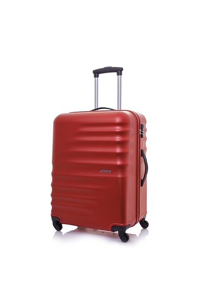 American Tourister PRESTON HARD SPINNER 55CM CABIN RED WITH TSA