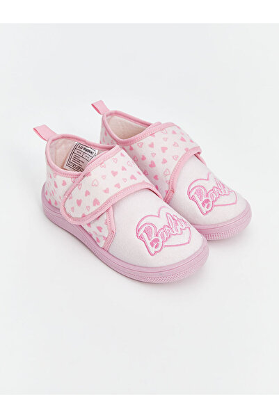 LC Waikiki شباشب باربي مطبوعة للفتيات الصغيرات