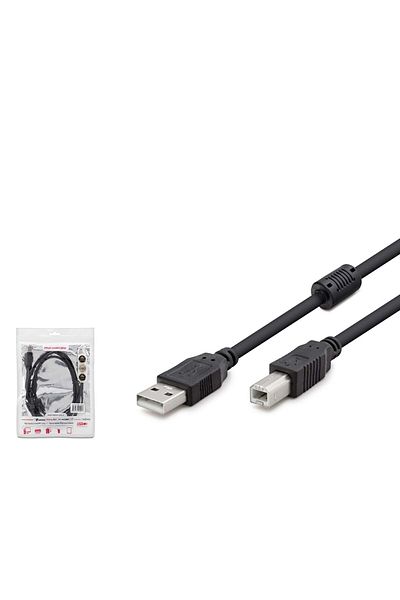 HADRON كابل طابعة Gab-yk015 USB 2.0 بطول 1.5 متر