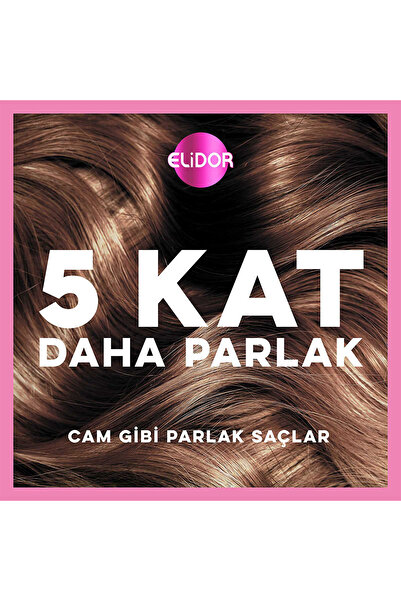 Elidor Saç Bakım Şampuanı Ultra Işıltı Yoğun Parlaklık 400 ml X3
