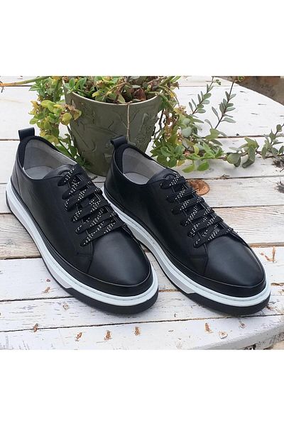 JAMES FRANCO 9831 Men's Genuine Leather Premium Sneaker Shoes