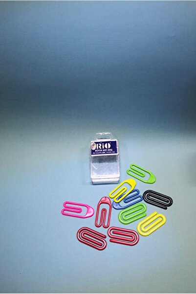 Rio Büyük Boy Renkli Plastik Ataç