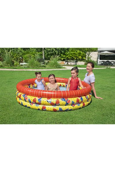 BESTWAY ® φ66" x H15"/Φ1.68m x H38cm Beautiful Butterfly Play Pool