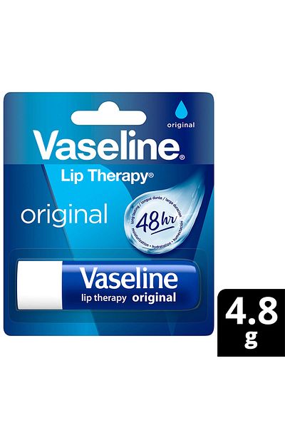 Vaseline Lip Therapy Lip Care Cream Original 4.8 Gr