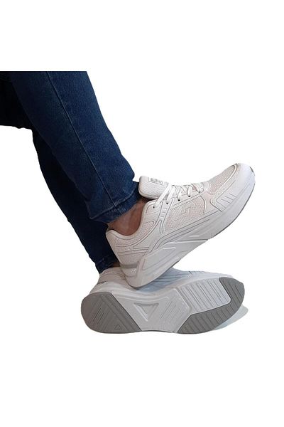 Jump 32438 White Memory Orthopedic Light Αθλητικά Παπούτσια