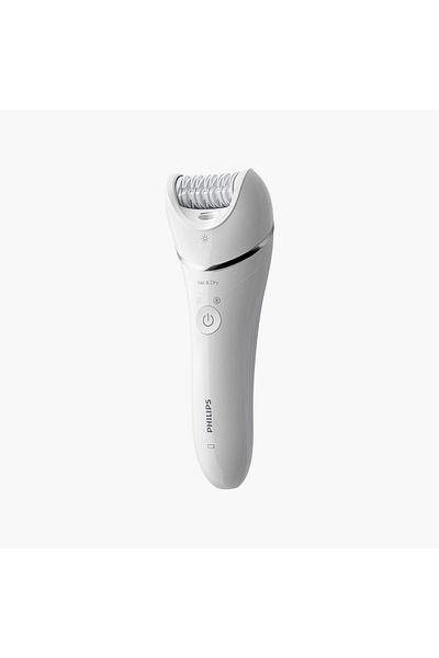 Philips Bre700/01, Series 8000 Wet & Dry Epilator, White