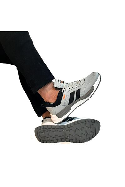 Jump 30601 Gray Memory Memory Orthopedic Lightweight Sneakers