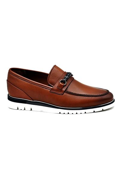 MARCOMEN 19437 Men's Genuine Leather Eva Sole Casual Loafers