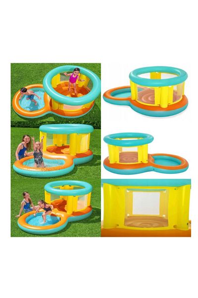 BESTWAY حوض سباحة جامب توبيا للقفز واللعب 239 × 142 × 102 سم 26-52385