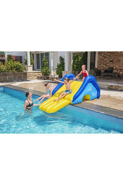 BESTWAY ® 8'1" x 49" x 39"/2.47m x 1.24m x 1.00m Giant Pool Water Slide