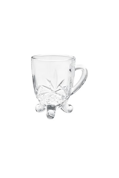 Madame Coco Dublin Set of 4 Teacups - Transparent - 210 ml