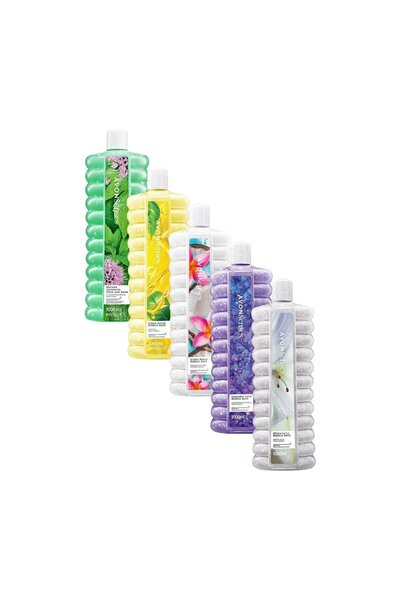 AVON Senses Lavender Calm, Aloha Monoi, Lemon Burst, White Lilly, Watermint B...