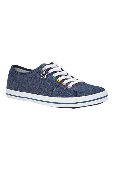 BATA North Star Casual Flat Lace Up Sneakers