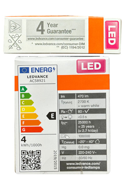 Osram 4W (40W) 2700K (Sarı Işık) G9 Duylu Dim Edilebilir Led Kapsül Ampul (3 Adet)