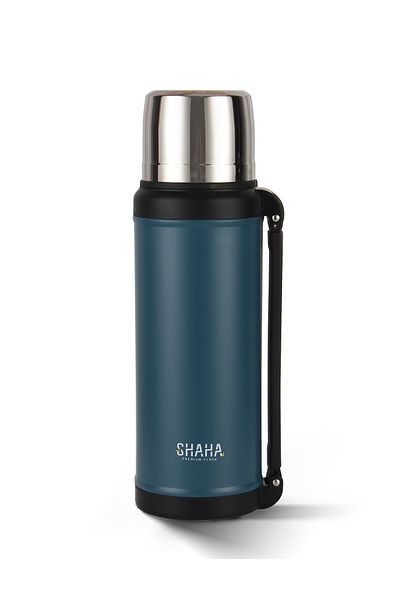 SHAHA VACCUM TRAVEL FLASK 2L BLUE