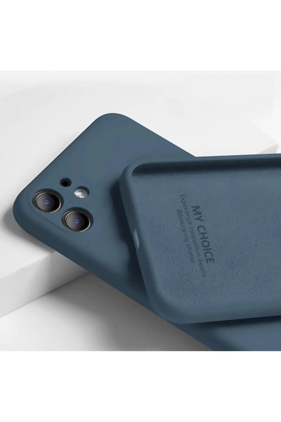 Fibaks For Apple iPhone 12 Case Velvet Launch Soft Soft Liquid Silicone Camera Protect Cover