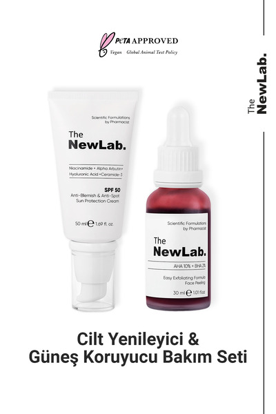 The NewLab Cilt Yenileyici & Güneş Koruyucu Bakım Seti