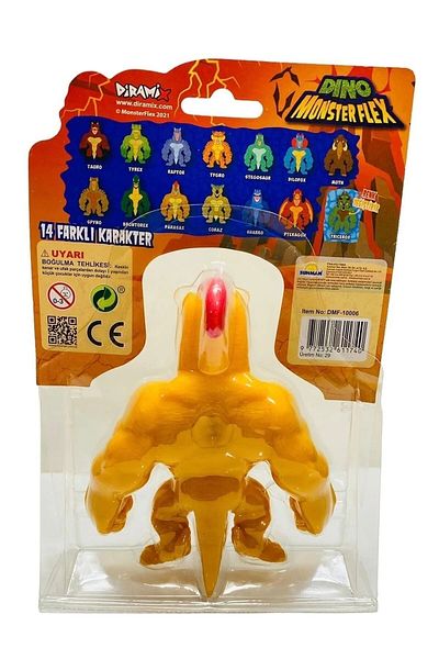 LRS STORE Extending Dinosaur - Dino Monster Flex Hadrosauridae Figure, Super Flexible