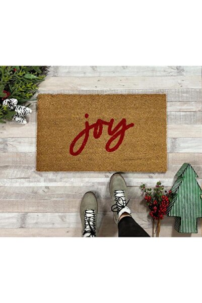 DefLife Home Joy Kırmızı Kapı Önü Koko Paspas