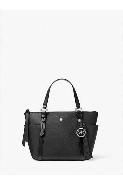 Michael Kors Genuine Leather Sullivan Bag - With Adjustable and Removable Extension Strap, 30t