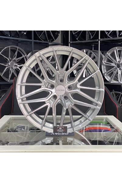 arceo 18 İnç 5x112 Arceo Sevilla Silver Jant Takimi uyumlu  (4ADET)
