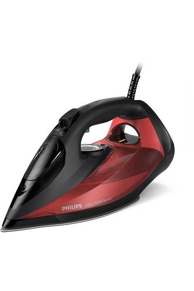 Philips Fier de Calcat PHILIPS Seria 7000 DST7022/40, 2800W, 250g/min,300ml, Talpa SteamGlide Plus