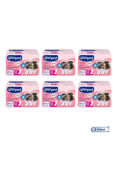 Canped Ultra Mesane Pedi Normal - M - 72 Adet