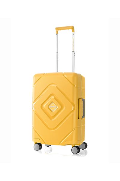 American Tourister TRIGARD HARD SPINNER CABBIN 55CM YELLOW TSA