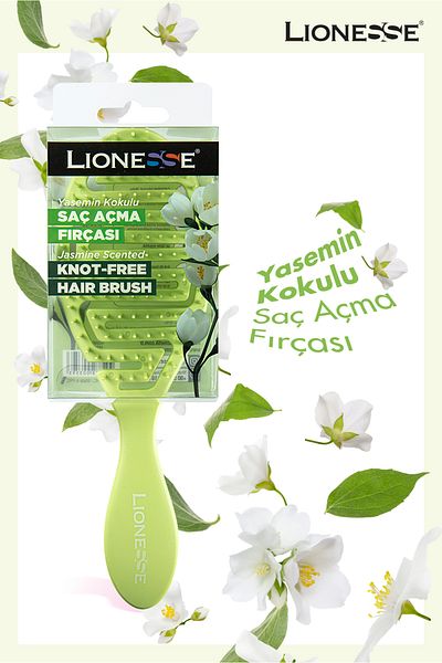 Lionesse Jasmine Scented Hair Brush 376