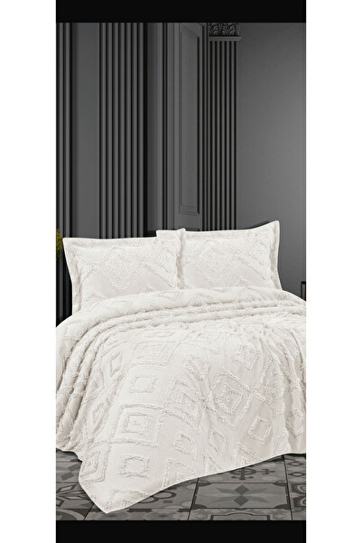 Estima Sofya Çift Kişilik Püsküllü Yatak Örtüsü