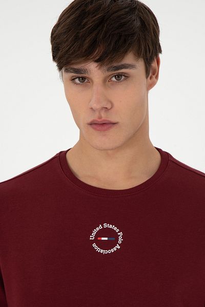 U.S. Polo Assn. Men's Burgundy Sweatshirt 50293436 -Vr014