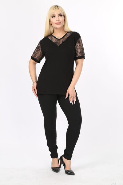 Moday Μπλούζα με κοντό μανίκι μεγάλου μεγέθους 20E-17851