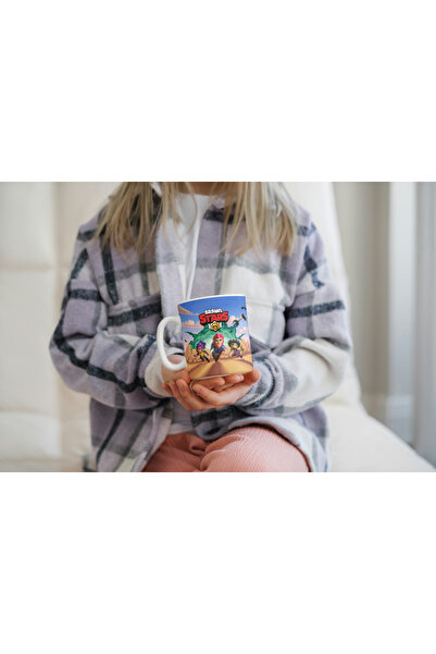 Gens Baskı Market Brawl Stars Çocuklara Özel Hediyelik Kupa Bardak Kişiye Özel Hediye