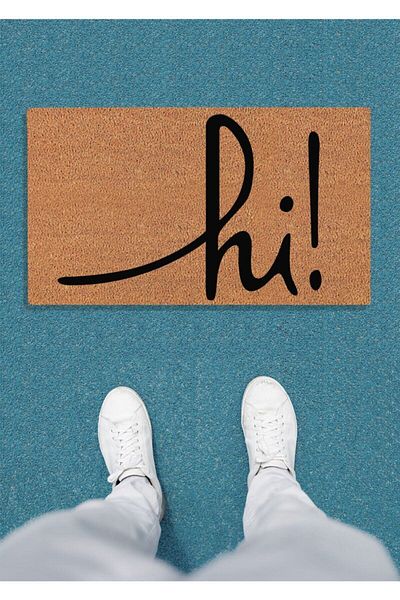 DefLife Home Hi Celebrity Door Front Koko Mat