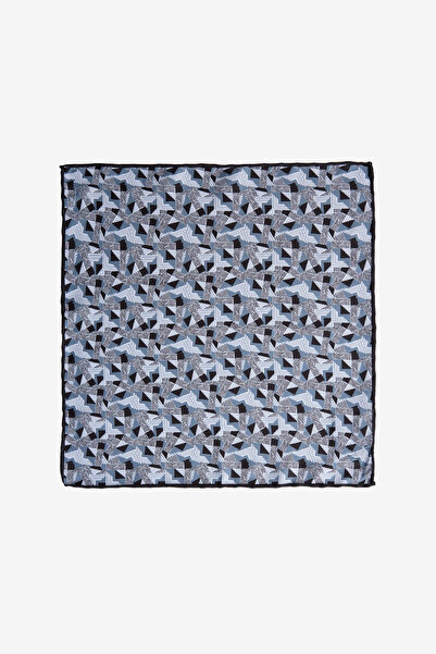 ALTINYILDIZ CLASSICS Чоловіча чорно-сіра хустинка з візерунком