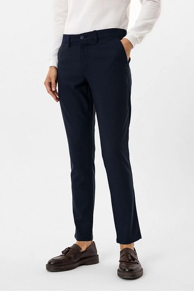 SÜVARİ Slim Fit Armor Patterned Casual Pants