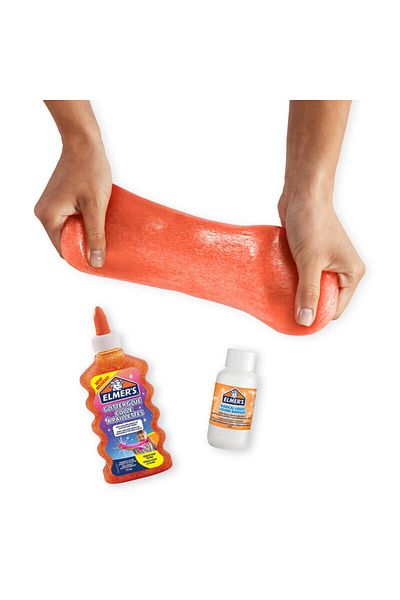 Elmers Glitter Glu Silver Washable 177ml