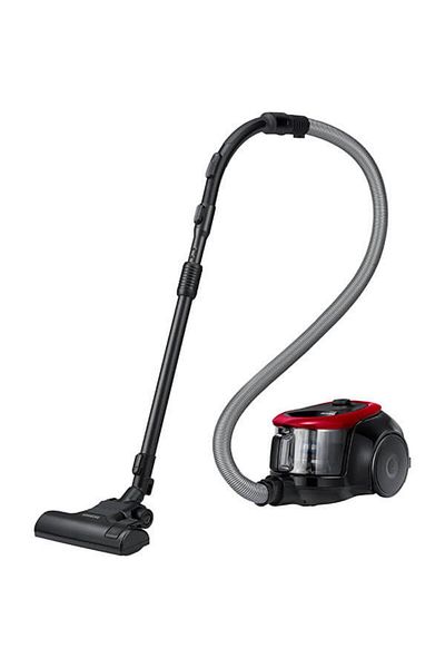 Samsung Aspirator fara sac SAMSUNG VC07M2110SR, Putere 700W, Capacitate 1.5 L, Cycle Force, Negru/Rosu