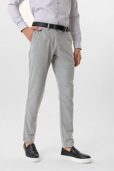 SÜVARİ Slim Fit Armor Patterned Casual Pants