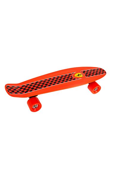 Ferrari Single Kick Skateboard with Non-Slip Surface , for Outdoor Sports, Red