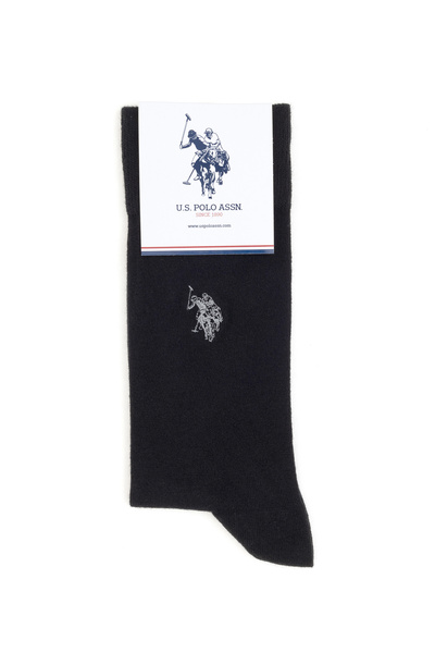U.S. Polo Assn. Мъжки черни чорапи 50306674-VR046