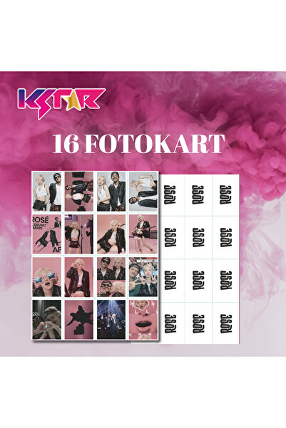 KSTAR Blackpink Rosé Apt. Dergisi Kpop Özel Sayı