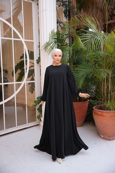 Zaure Hijab Oversize Women's Casual Dress