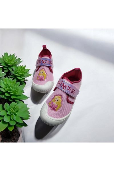 GEZER Πλήρεις Ορθοπεδικές Παντόφλες Princess Velcro Ρυθμιζόμενες Λινές