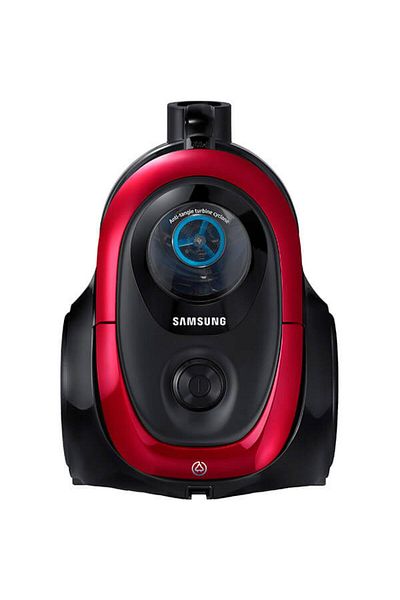 Samsung Aspirator fara sac SAMSUNG VC07M2110SR, Putere 700W, Capacitate 1.5 L, Cycle Force, Negru/Rosu