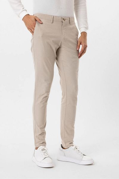 SÜVARİ Slim Fit Armor Patterned Casual Pants