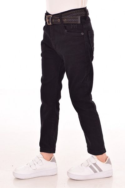 MORE KIDS Панталон Lycra Jeans с колан за момче