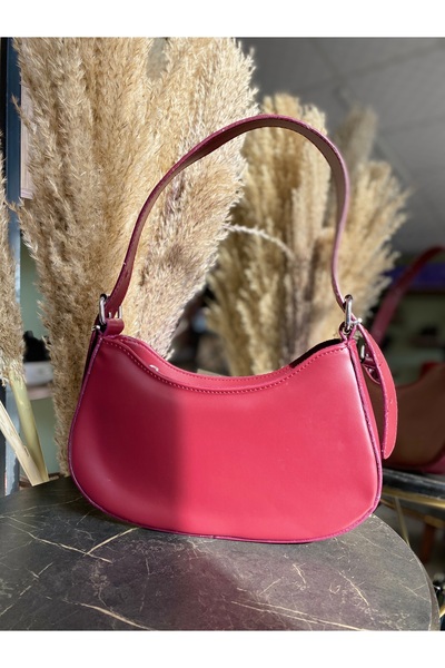 CHERİE Kadın Cilt Deri Oval Çanta